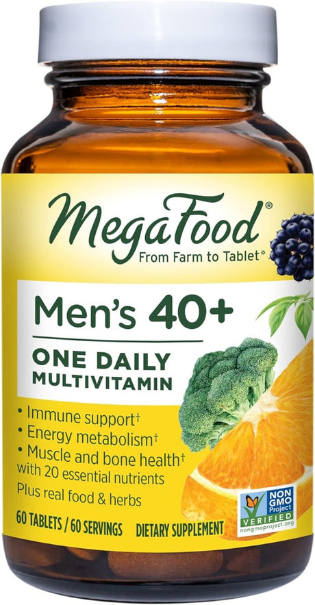 Megafood, Men Over 40 One Daily 60 Tablets