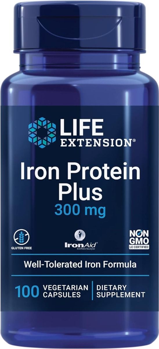 Iron Protein Plus 300 MG 100 Capsules