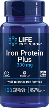 Iron Protein Plus 300 MG 100 Capsules