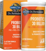 Garden of Life Dr. Formulated Probiotics 30 Billion 30 Veggie Caps