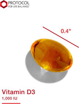 Vitamin D3 1,000 IU 120 Softgels