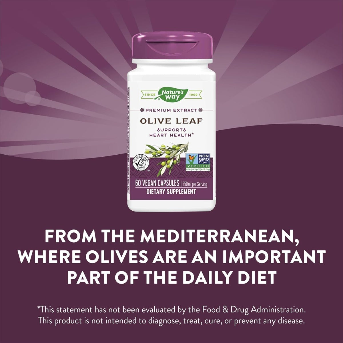 Olive Leaf 60 Capsules