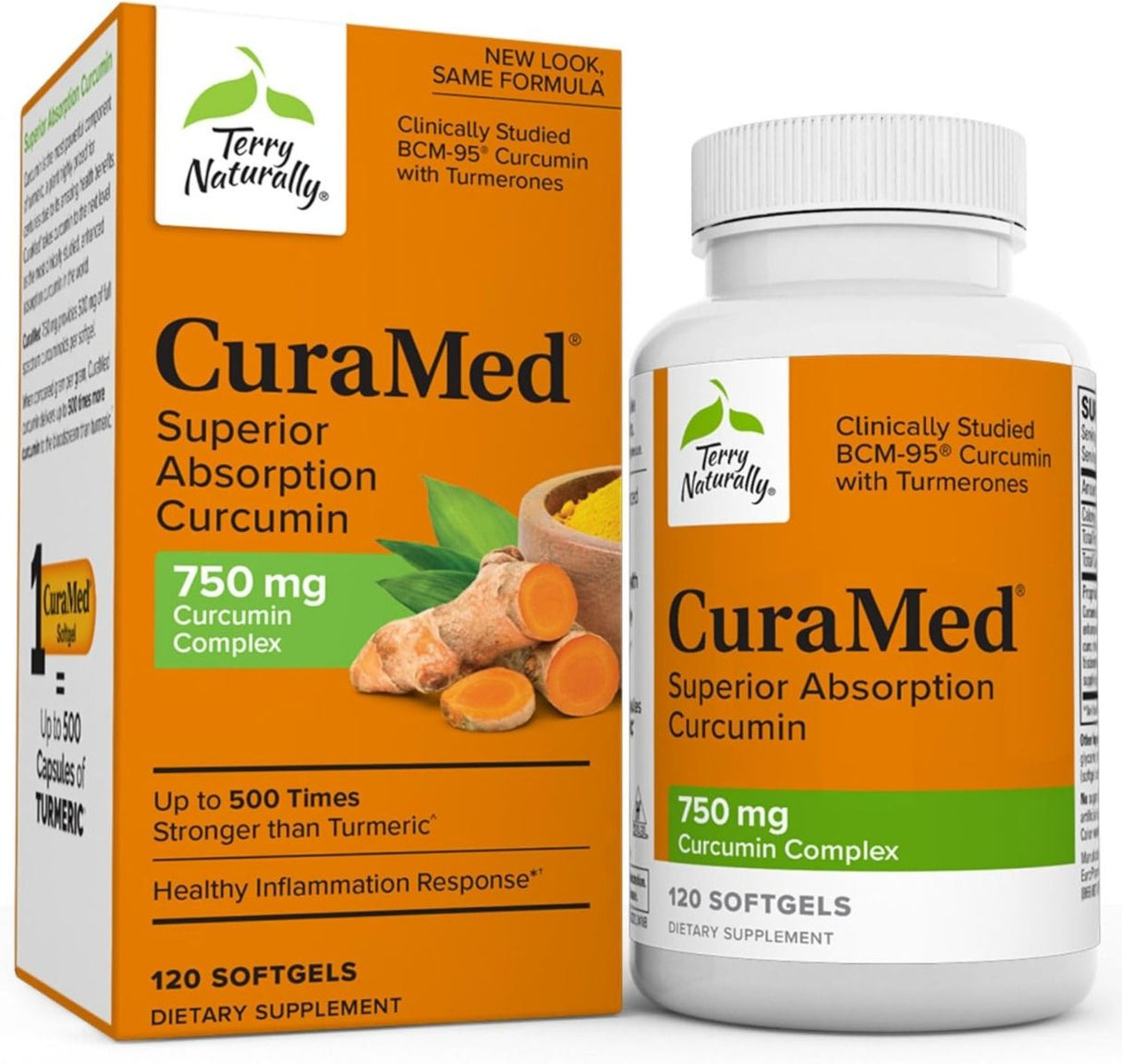 CuraMed 750 MG 120 Softgels