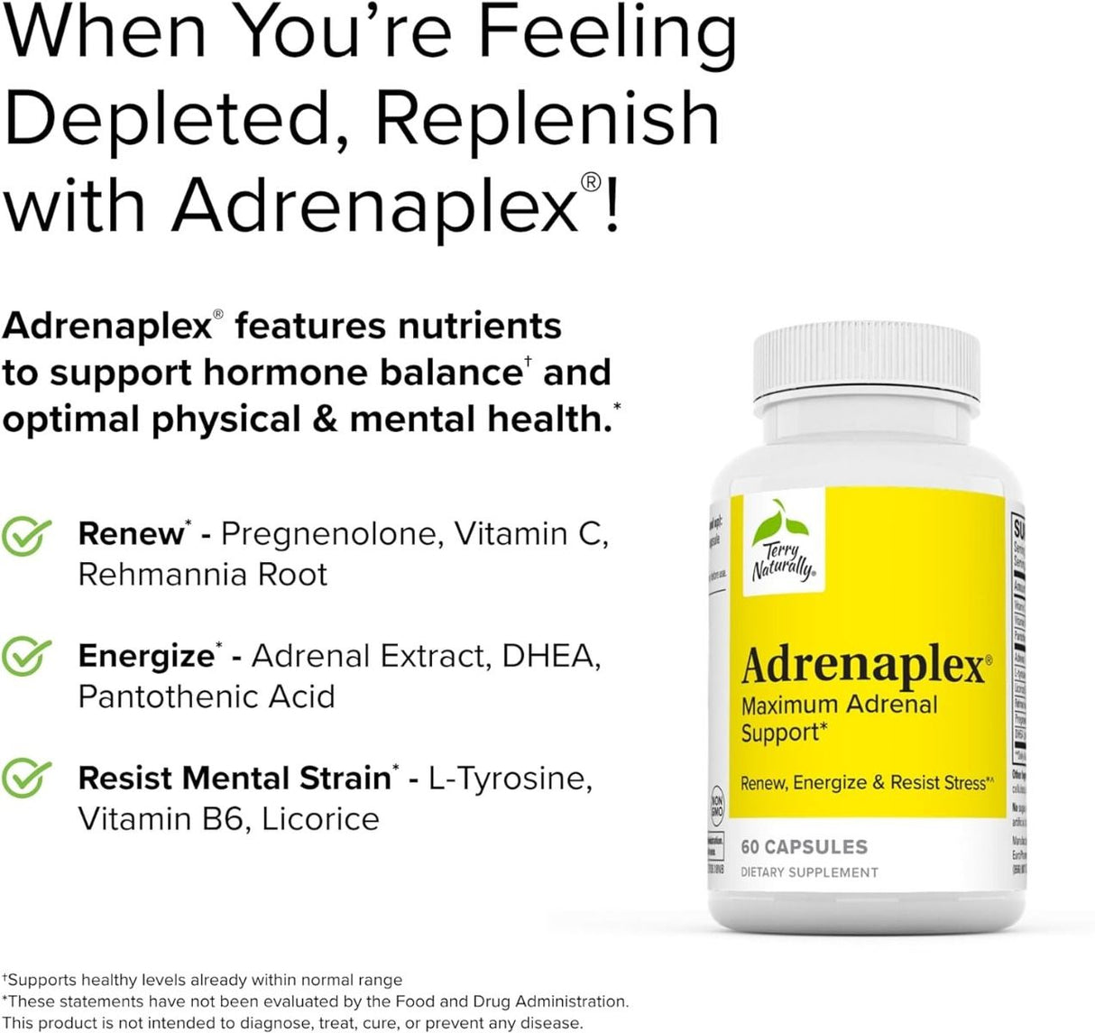 Adrenaplex 60 Capsules