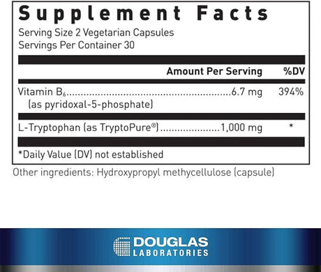 L-Tryptophan 60 Capsules