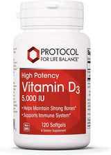 Vitamin D3 5000 IU 120 Softgels