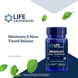 Melatonin 6 Hour Timed Release 60 Vegetarian Tablets