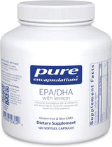 EPA/DHA With Lemon 120 Softgels Natural Lemon