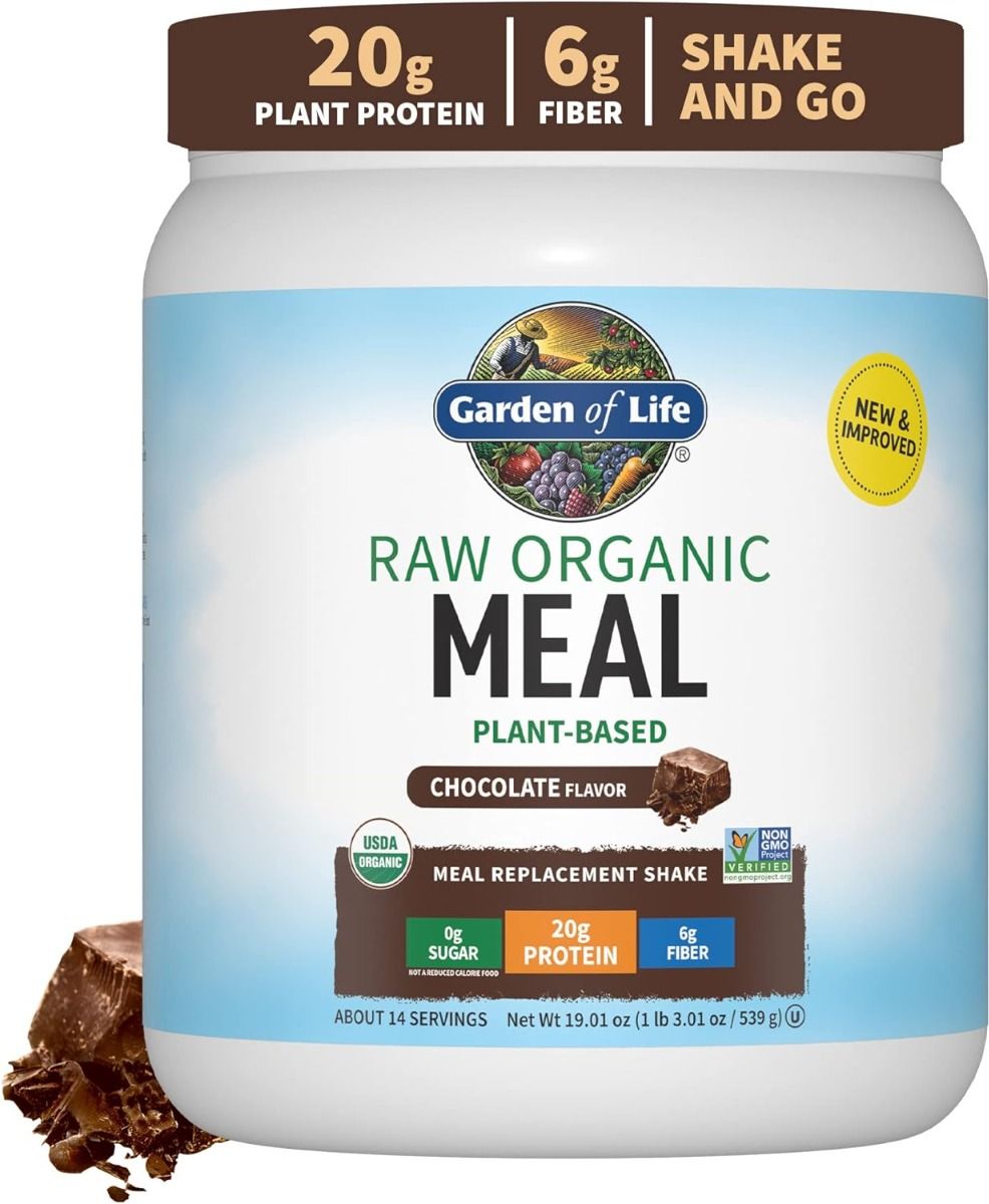 RAW Meal 17.4 oz (493 G) Powder Chocolate