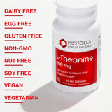 L-Theanine 200 MG 60 Vegan Capsules