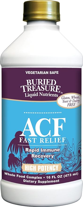 Buried Treasure, ACF Fast Relief Formula - 16 fl oz