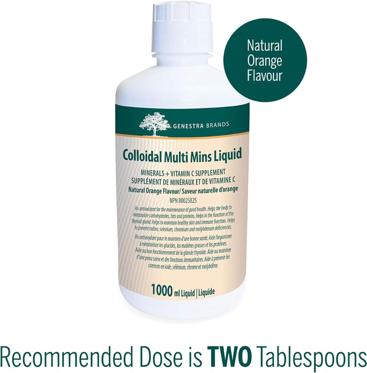 Colloidal Multi Mins Liquid 1000 mL (33.8 fl oz)LiquidNatural Orange