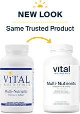 Multi-Nutrients (no Iron or Iodine) 180Capsules