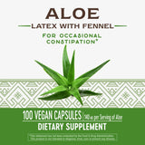 Aloe Vera Latex with Fennel 100Vegan Capsules