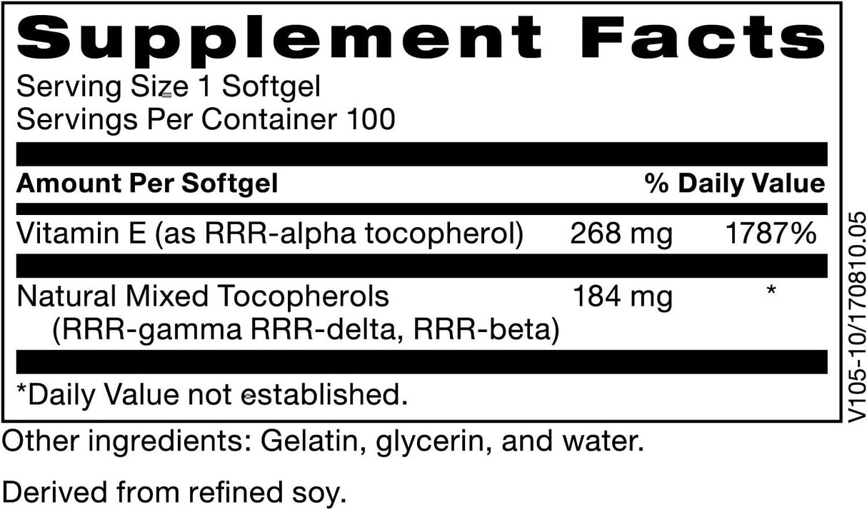 Pure-E 100 Softgels