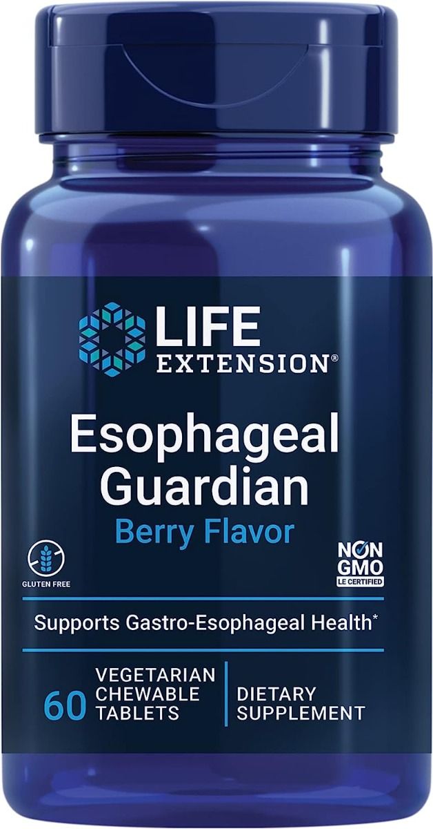 Esophageal Guardian 60 Chewable Tablets Berry