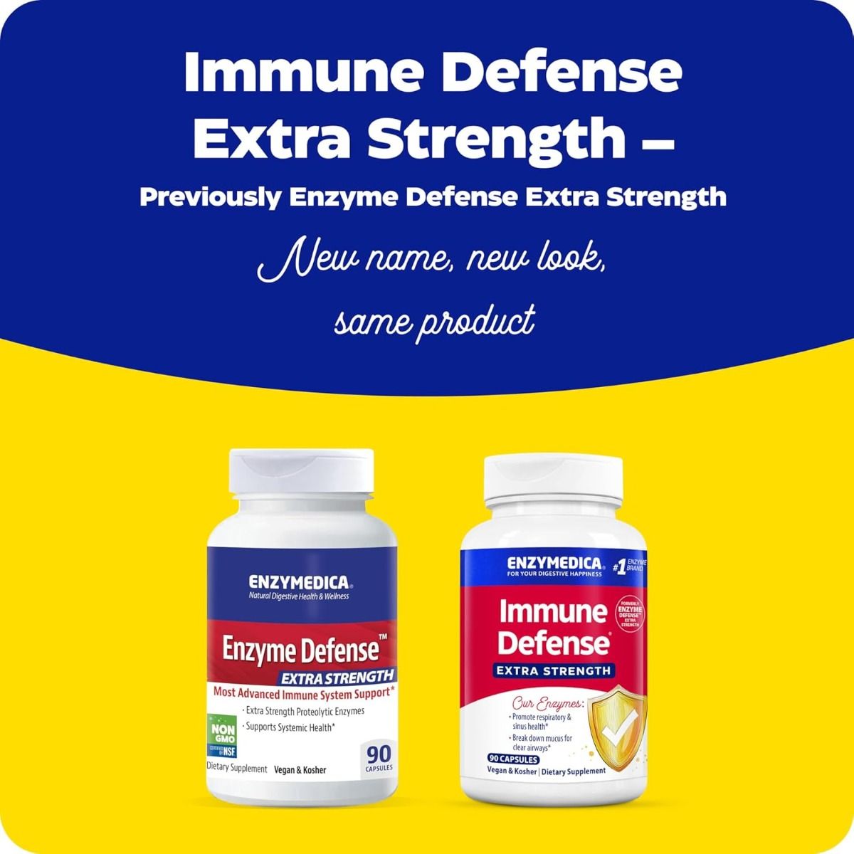 Immune Defense Extra Strength (formerly ViraStop 2X) 90 Capsules