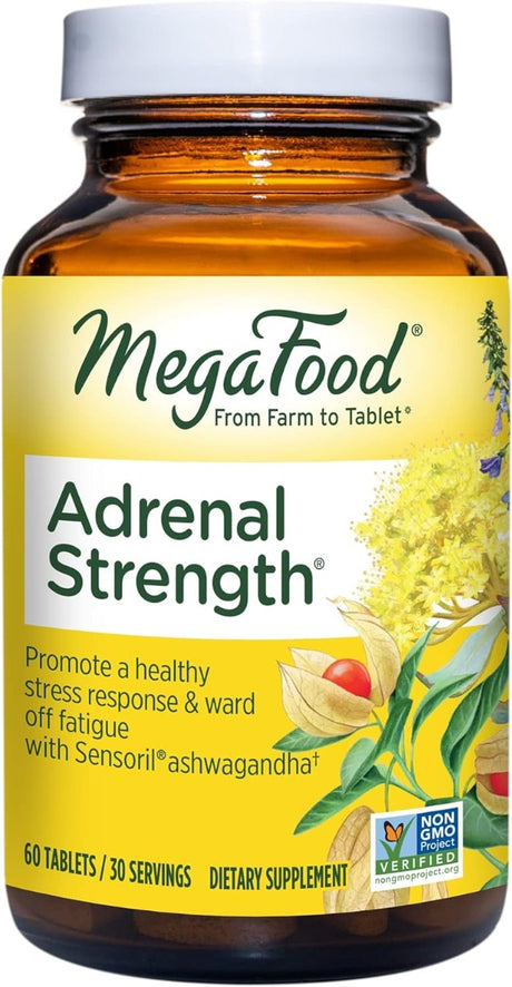 Megafood, Adrenal Strength 60 Tablets