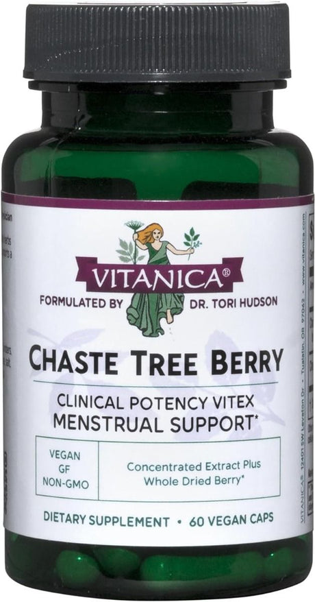 Chaste Tree Berry 60 Veggie Caps