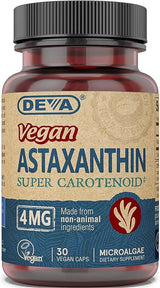 Vegan Astaxanthin 4 MG 30 Vegan Capsules