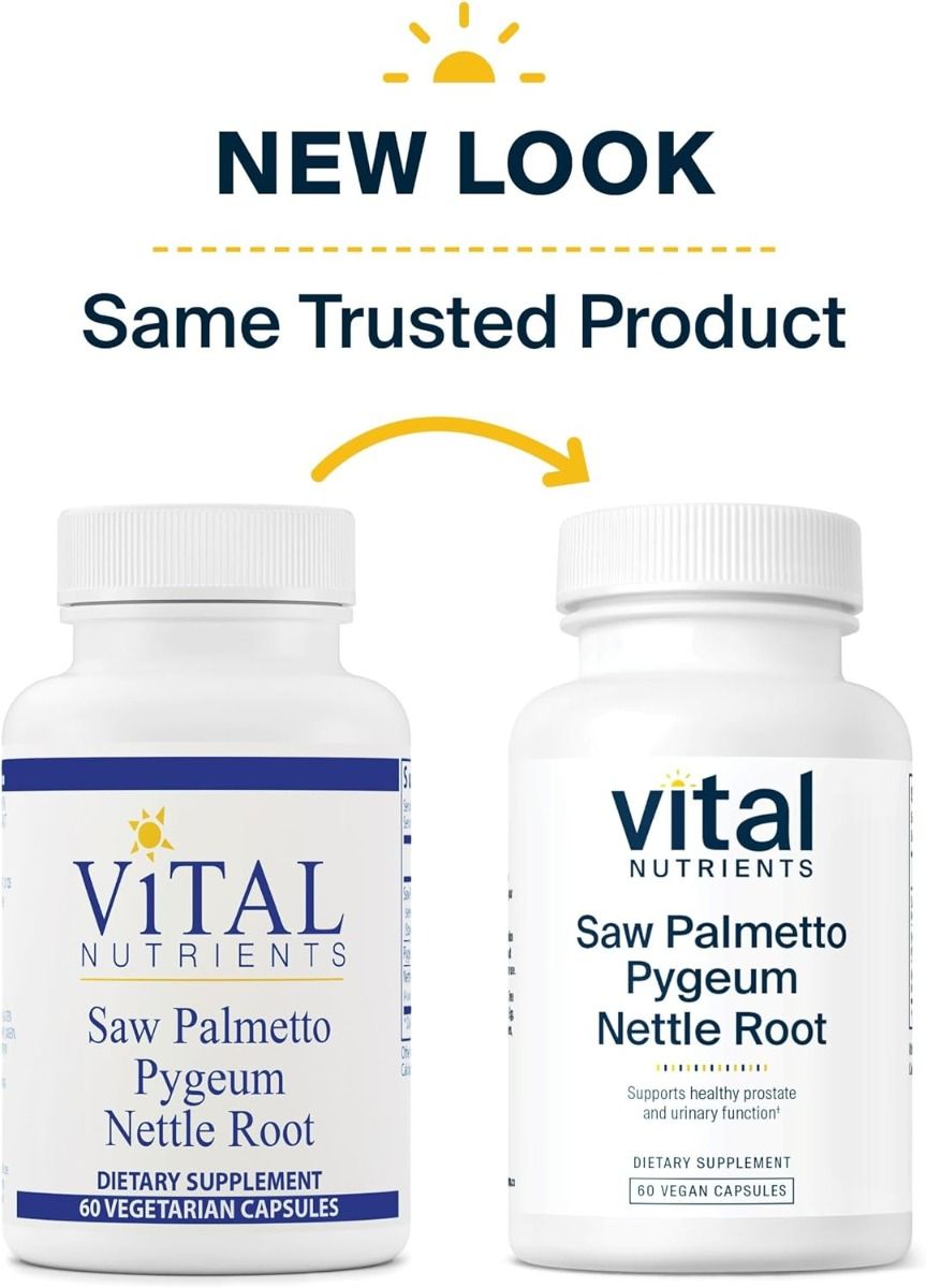 Saw Palmetto/Pygeum/Nettle Root 60Capsules