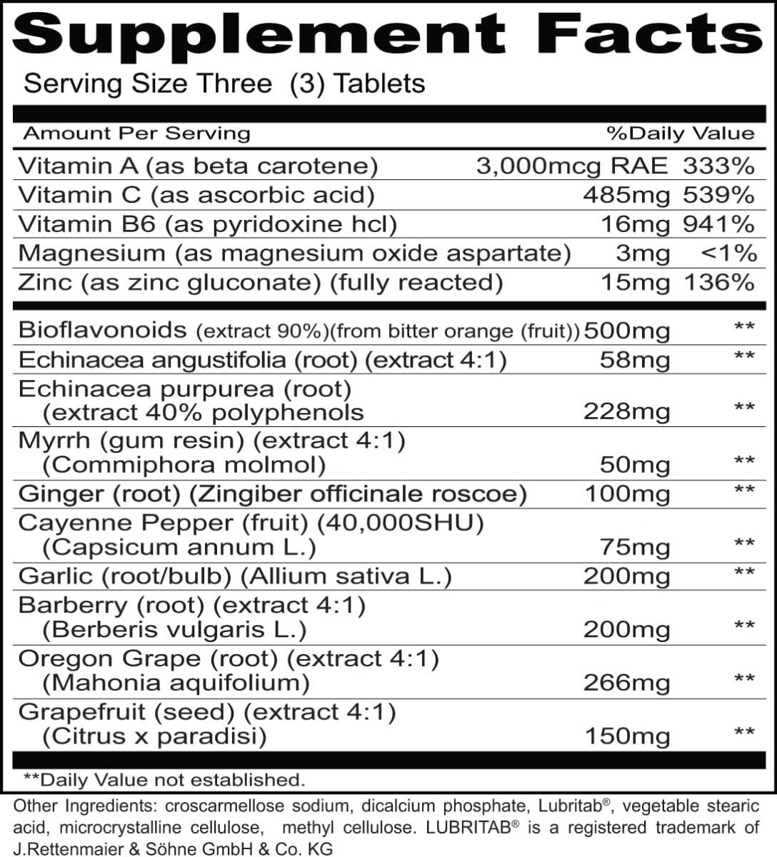 Bio Vegetarian 180 Tablets