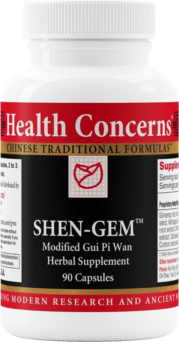 Shen-Gem (Ginseng and Longan) 90 Capsules