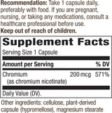 GTF Chromium 100Capsules