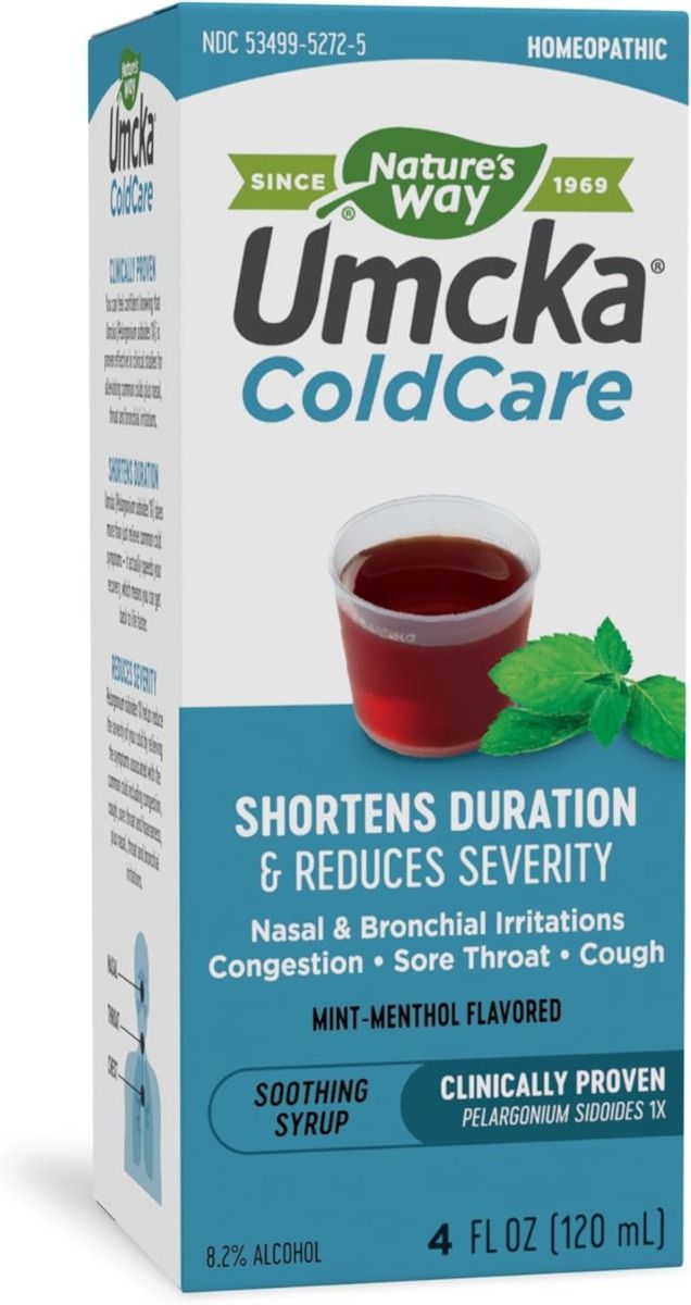 Umcka ColdCare 4 OZSyrup Menthol