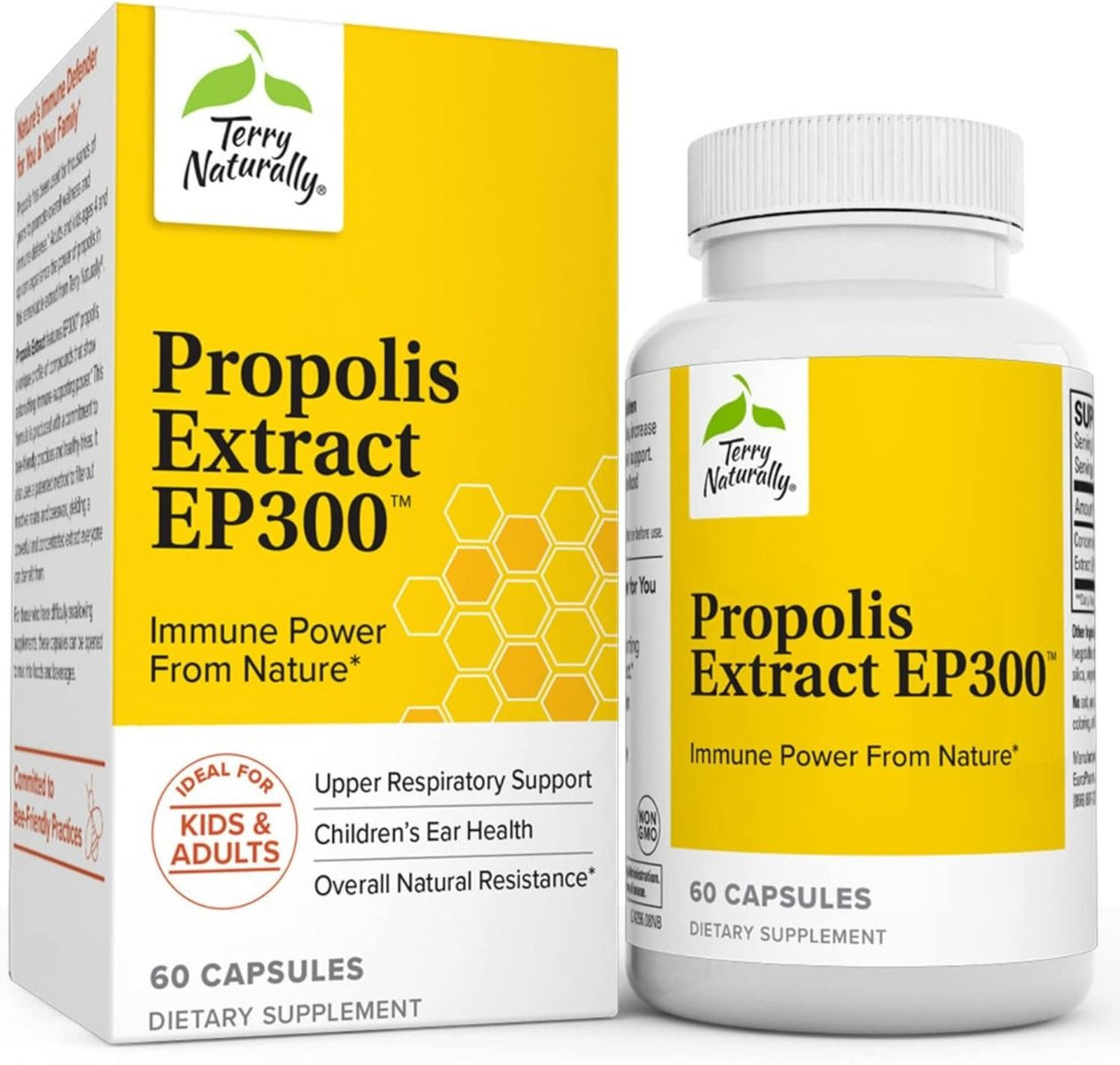 Propolis Extract EP300 200 MG 60 Capsules