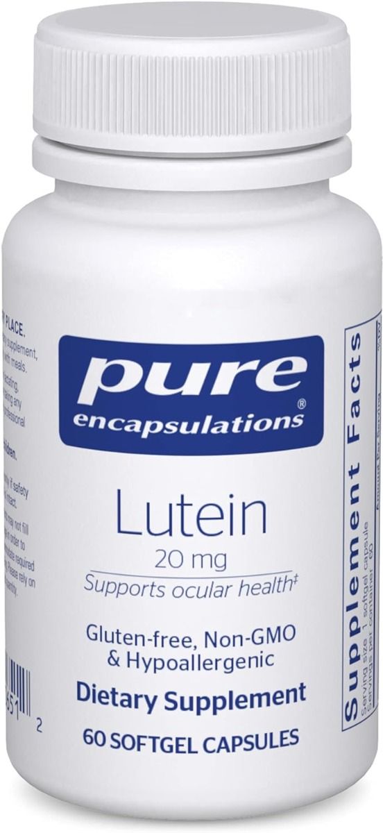 Lutein 20 MG 60 Capsules