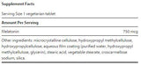 Melatonin 6 Hour Timed Release 60 Vegetarian Tablets
