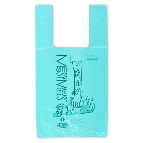Messy Mutts Advanced Biorecycle Poop Bag with Handles 180ct