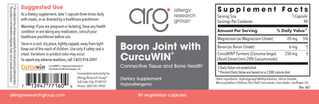 Boron Joint with CurcuWin 90Veggie Caps