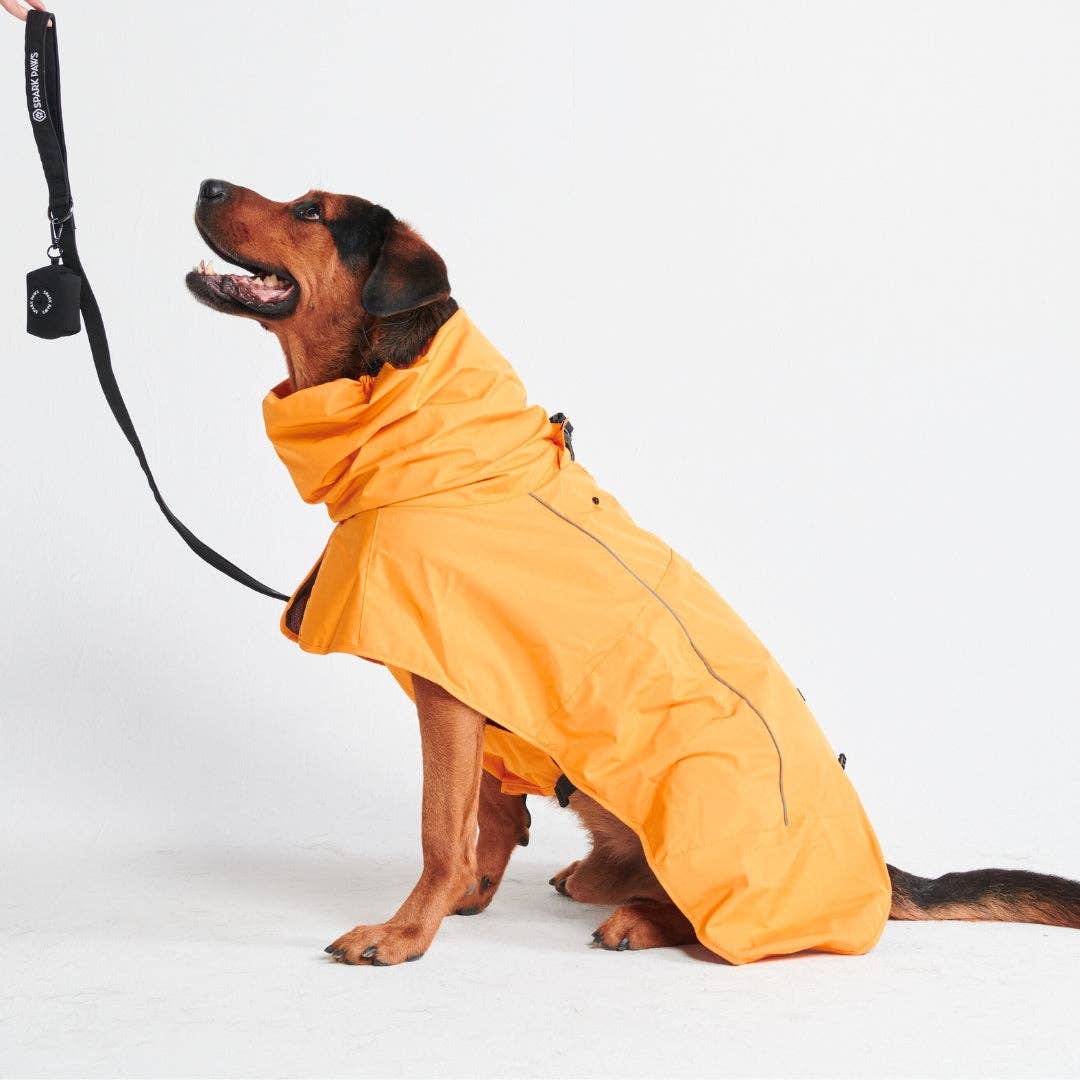 Lucky Dog Pet Company Breatheshield™ Dog Raincoat - Mustard Yellow