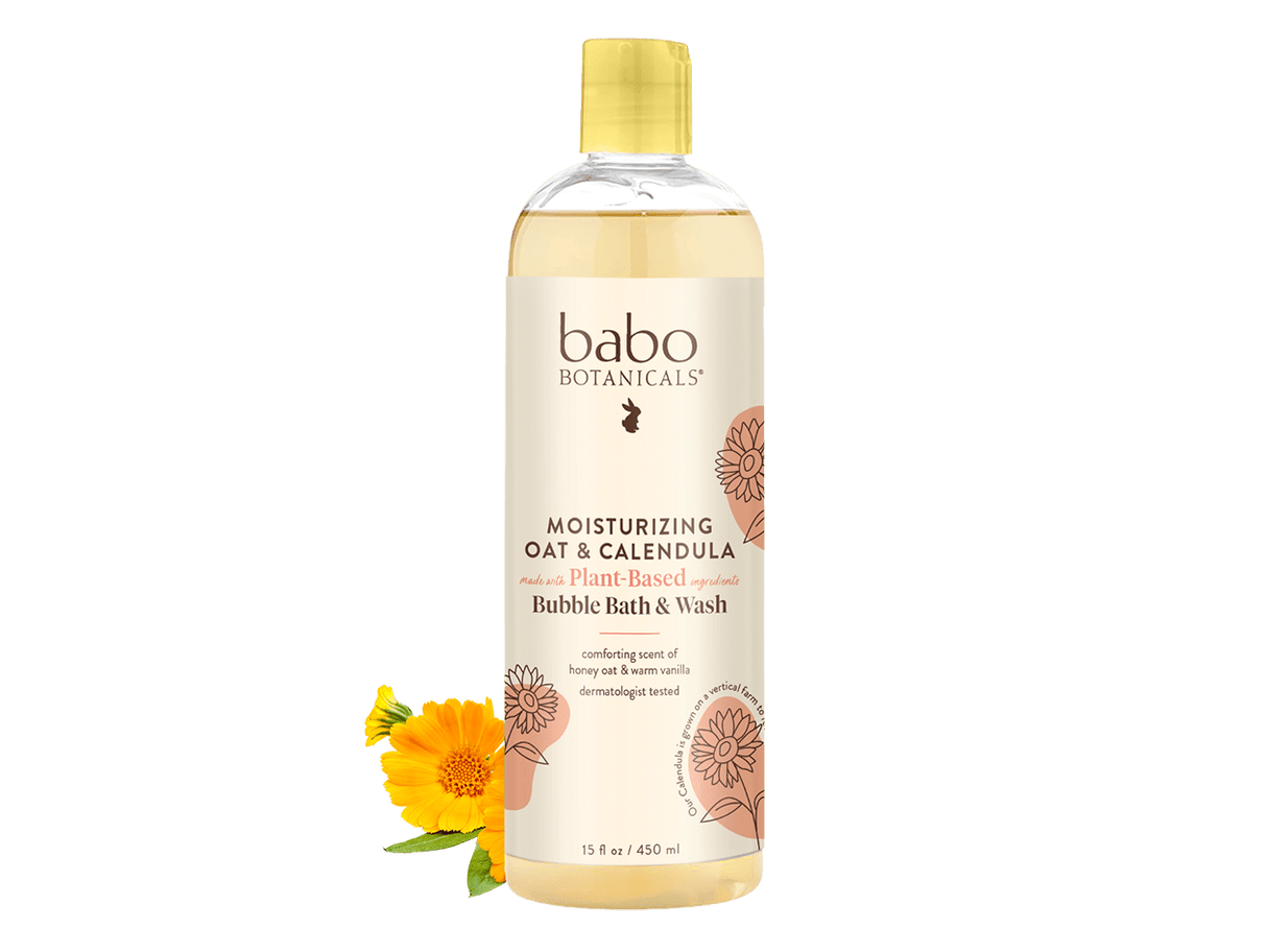 Baby Bubble Bath and Wash - Moisturizing - Oatmilk 15 fl oz