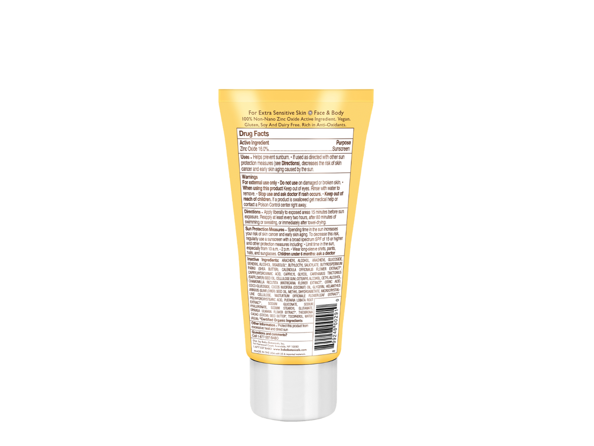 Sunscreen - Clear Zinc Unscented SPF 30 3 Fl. Oz