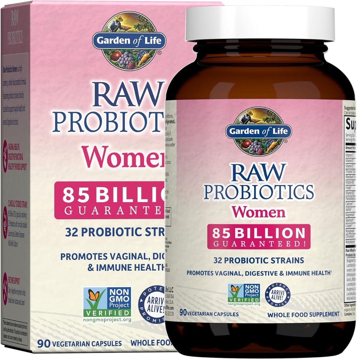 RAW Probiotics Women 90 Veggie Caps