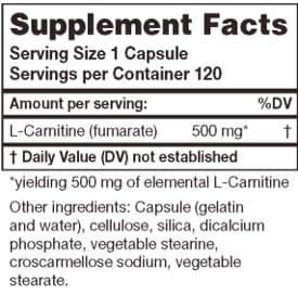 L-Carnitine 120 Gelcaps