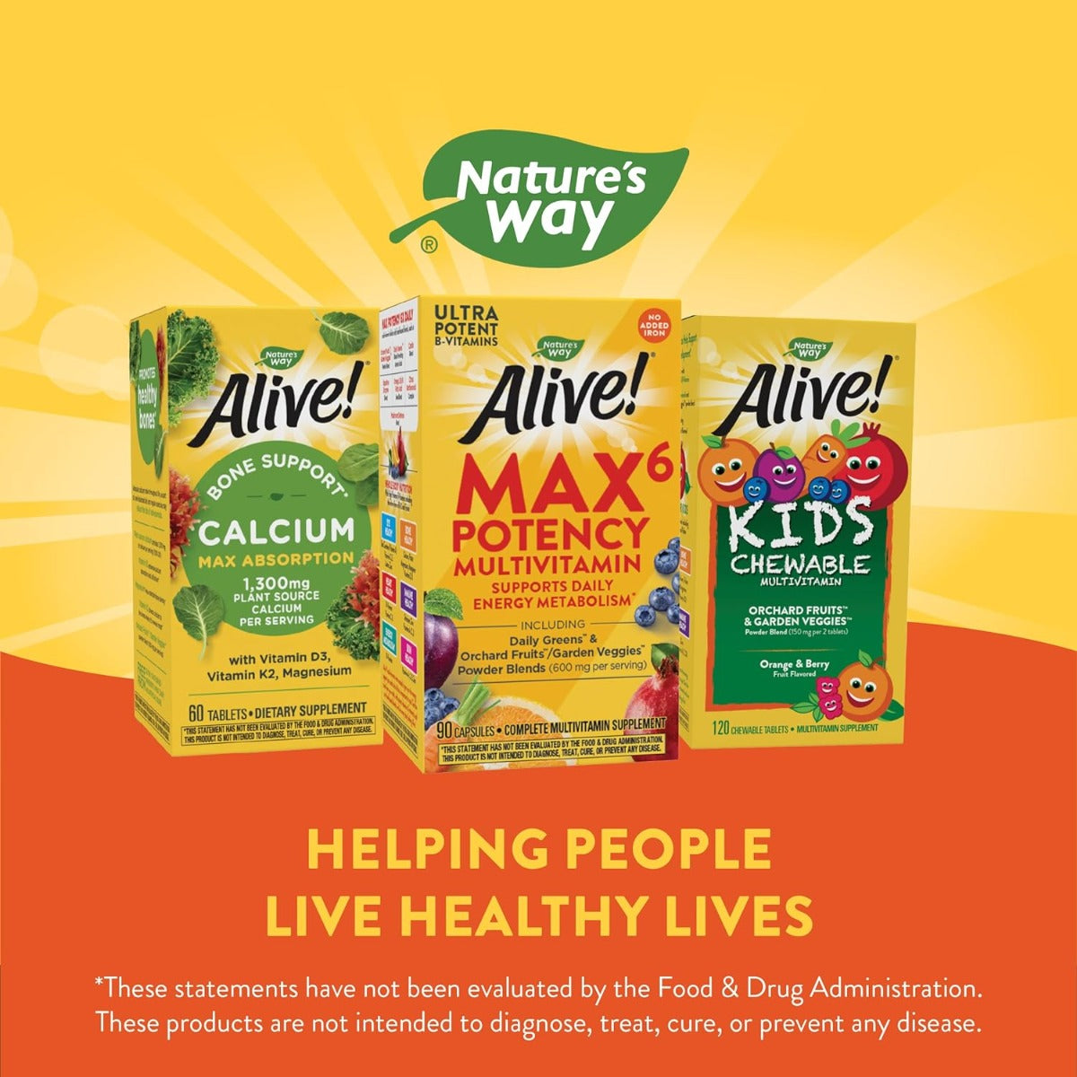 Alive! Max6 Potency (no iron)