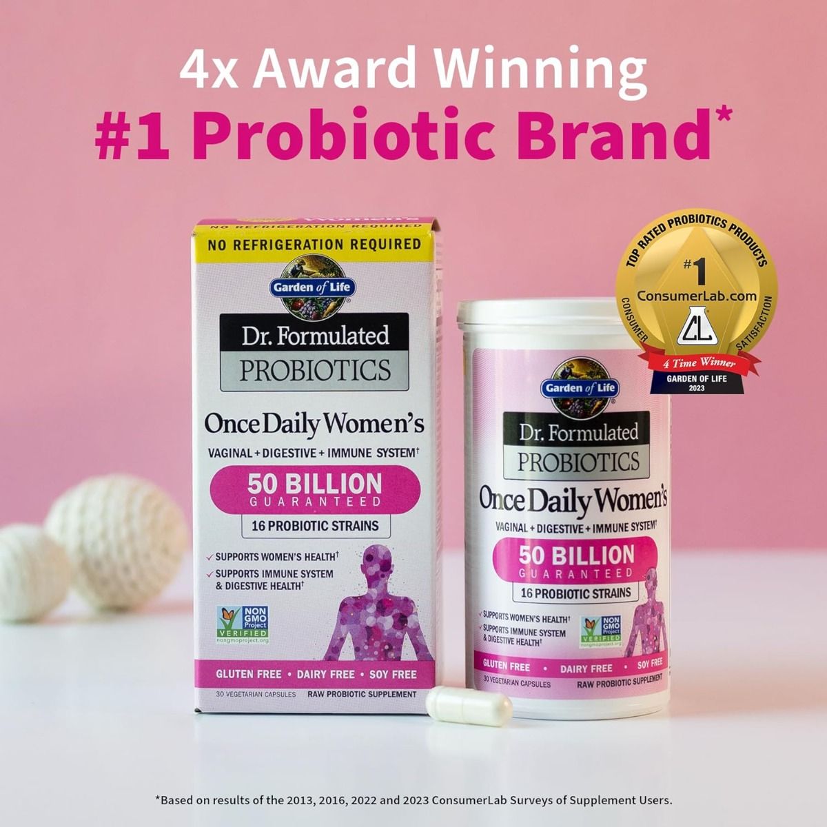 Dr. Formulated Probiotics Once Daily Women's 30 Capsules