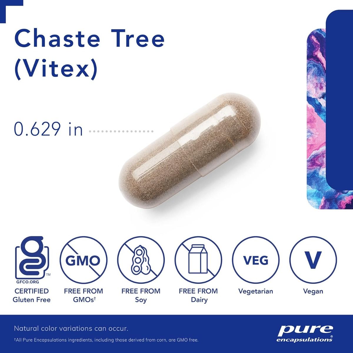 Chaste Tree Vitex 60 Veggie Caps