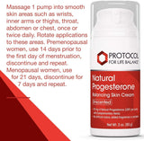 Natural Progesterone Liposomal Skin Cream 3 Oz.