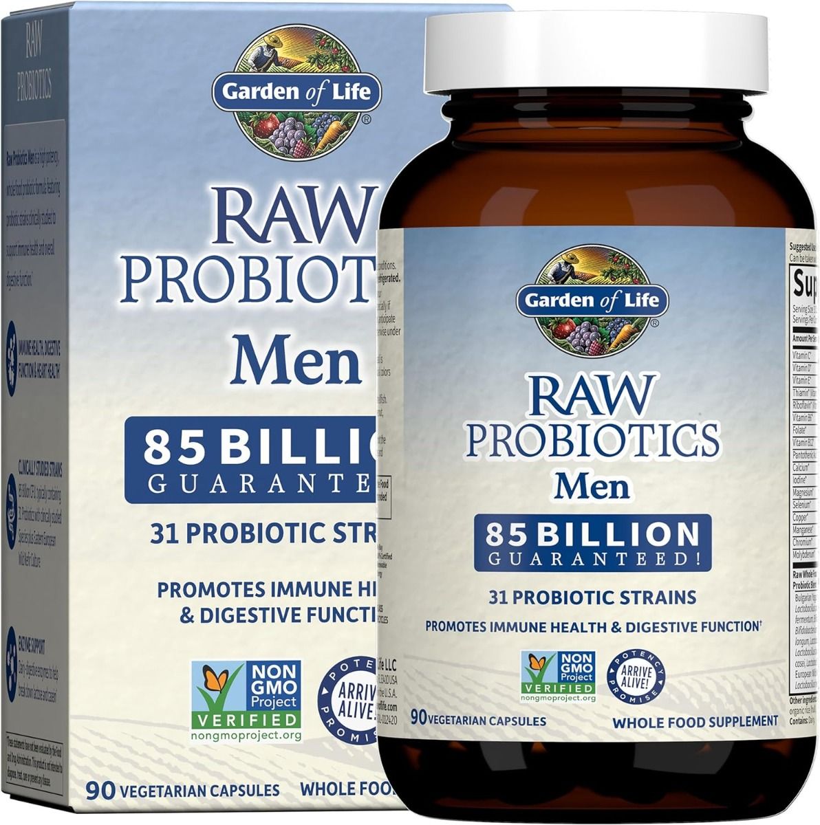 RAW Probiotics Men 90 Veggie Caps