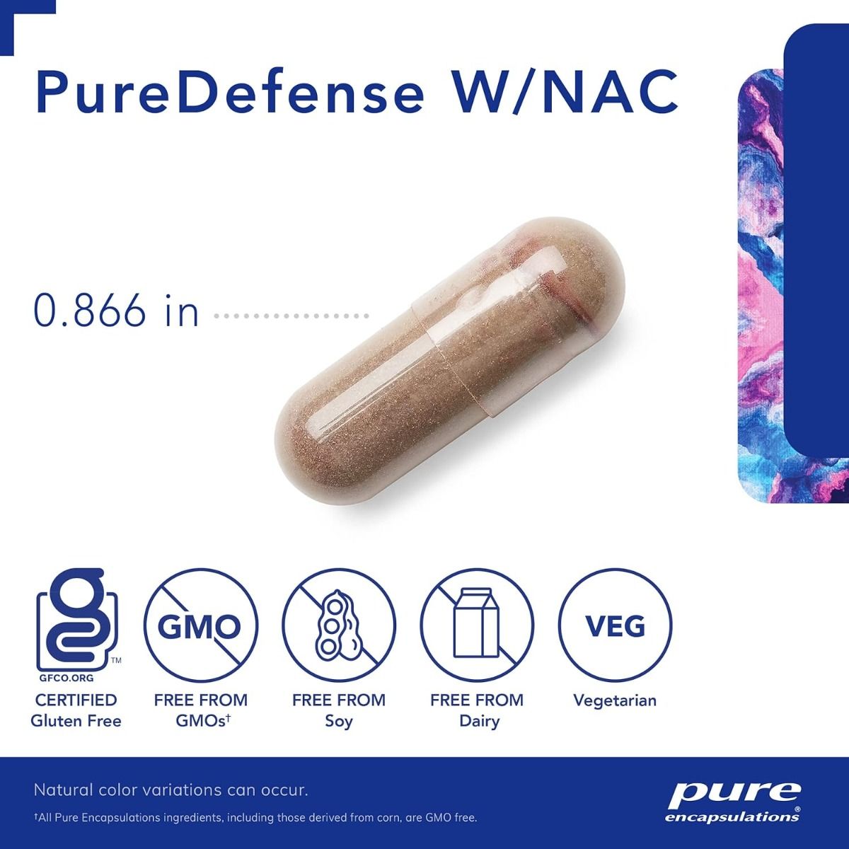 Pure Defense W/ Nac 120 Veggie Caps