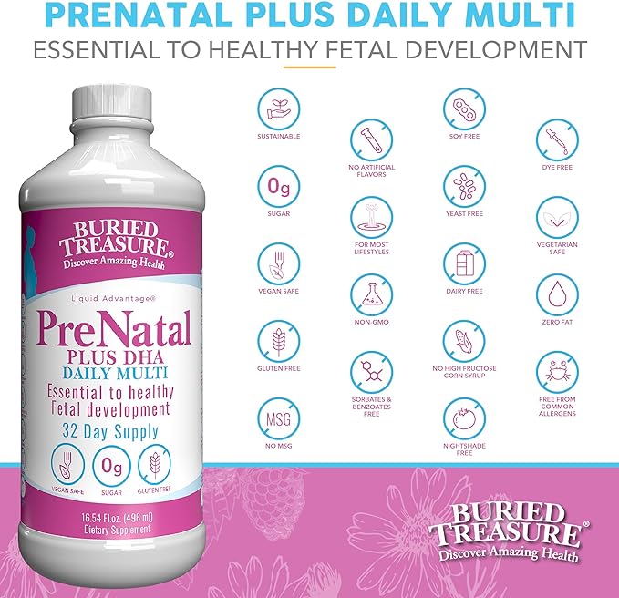 Prenatal Plus DHA Complete 16 OZ Liquid