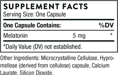 Melaton-5 5 Mg 60Veggie Caps