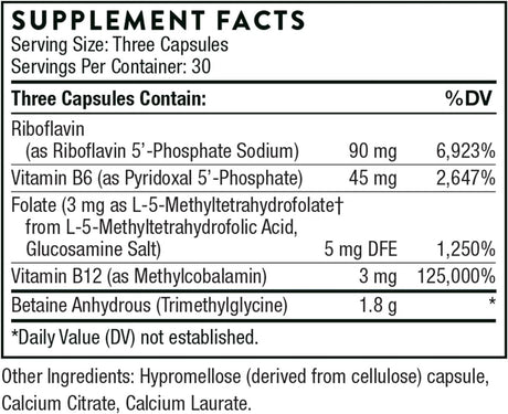 Methyl-Guard Plus 90 Veggie Caps