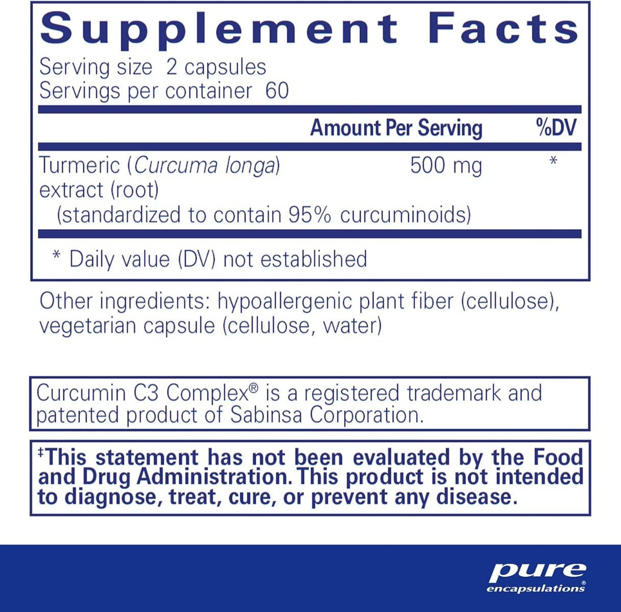 Curcumin 120 Capsules