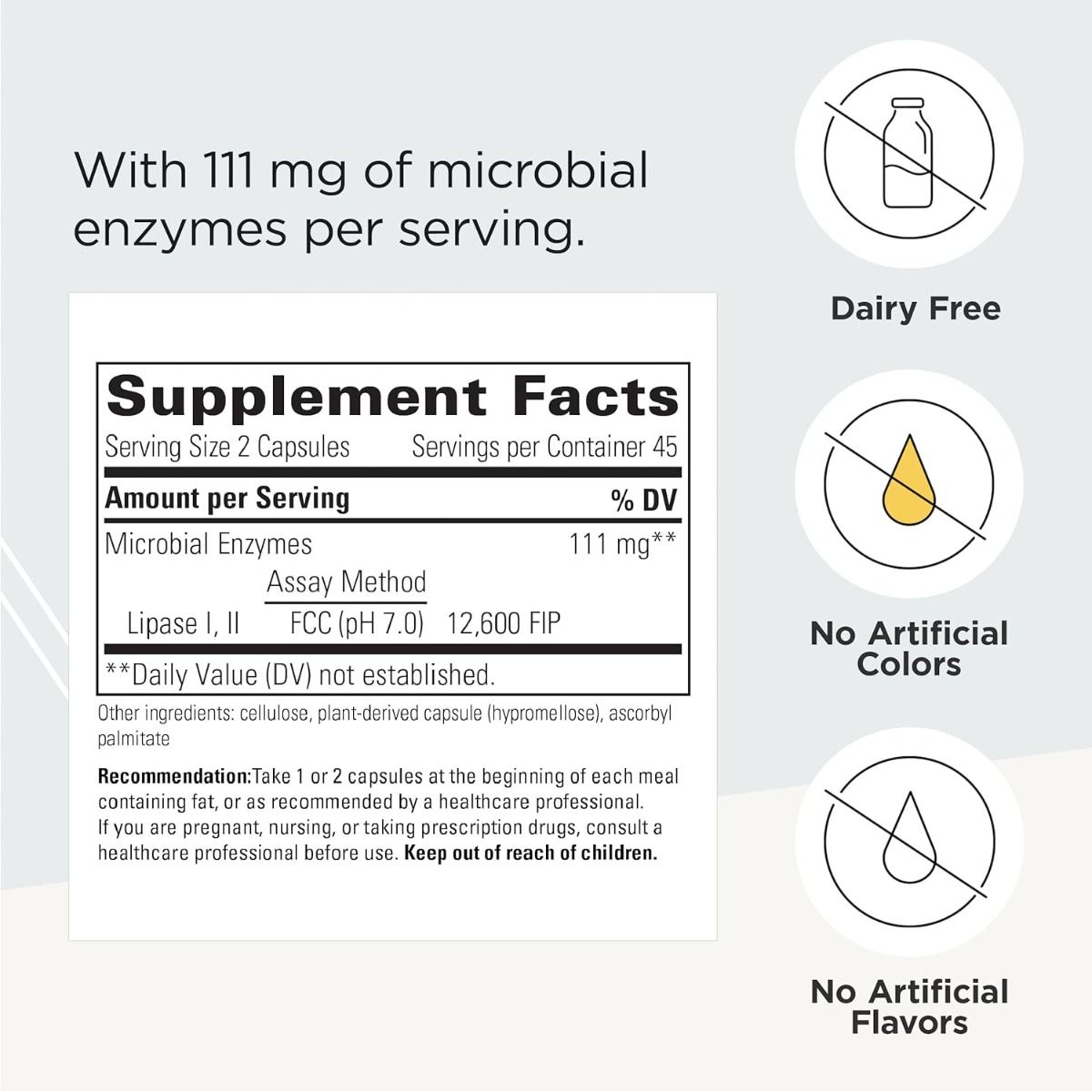 Lipase Concentrate-HP 90 Veggie Caps